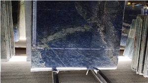 Grand Blue Bahia Granite For High-End Background Wall