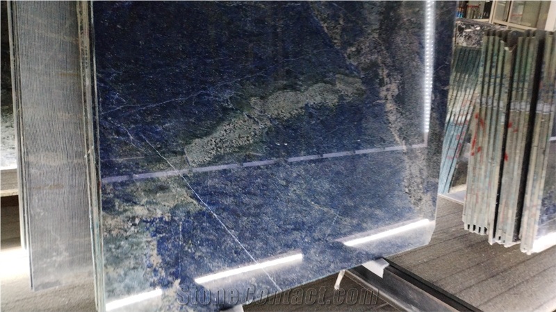 Grand Blue Bahia Granite For High-End Background Wall