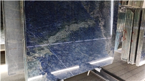 Grand Blue Bahia Granite For High-End Background Wall