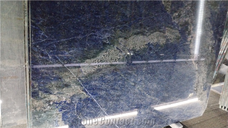 Grand Blue Bahia Granite For High-End Background Wall