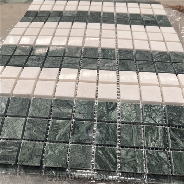 High Quality Polished Marble Mosaic Tiles For Swimming Pool
