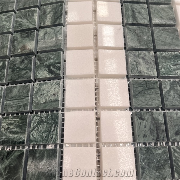 High Quality Polished Marble Mosaic Tiles For Swimming Pool
