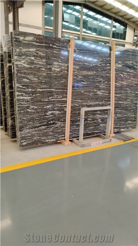 India Polished Black Markino Granite Slabs And Deco Tiles