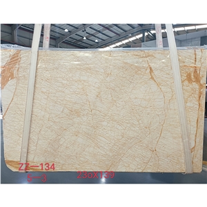 Polishing  Factory Price Golden Spider Marble For Floor