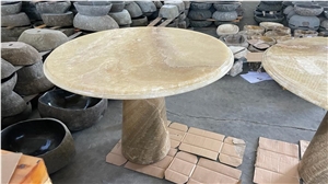 Full Polished Onyx Table