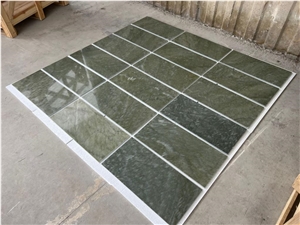 Verde Laguna Polished Tiles Green Marble Verde