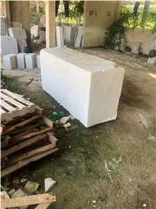 Vietnam Crystal White Marble Block