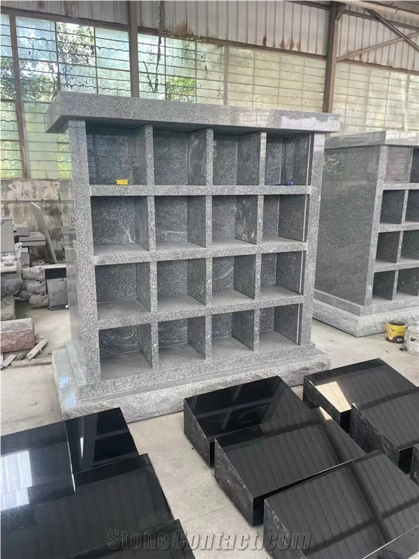 Granite Mausoleum Burial Crypts G603 Cemetery Columbarium