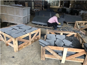 Basalt Garden Stepping Stone