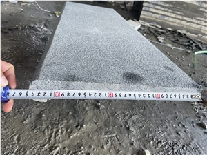 Vietnam G654 Dark Grey Granite Bullnose Pool Coping, Pool Pavers