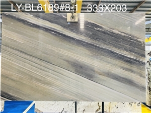 Polished Finish Blue Capri Quartzite Slabs