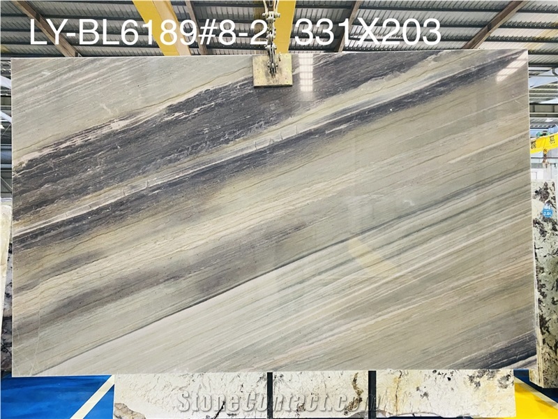 Polished Finish Blue Capri Quartzite Slabs