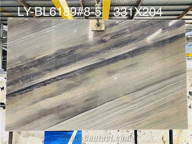 Polished Finish Blue Capri Quartzite Slabs