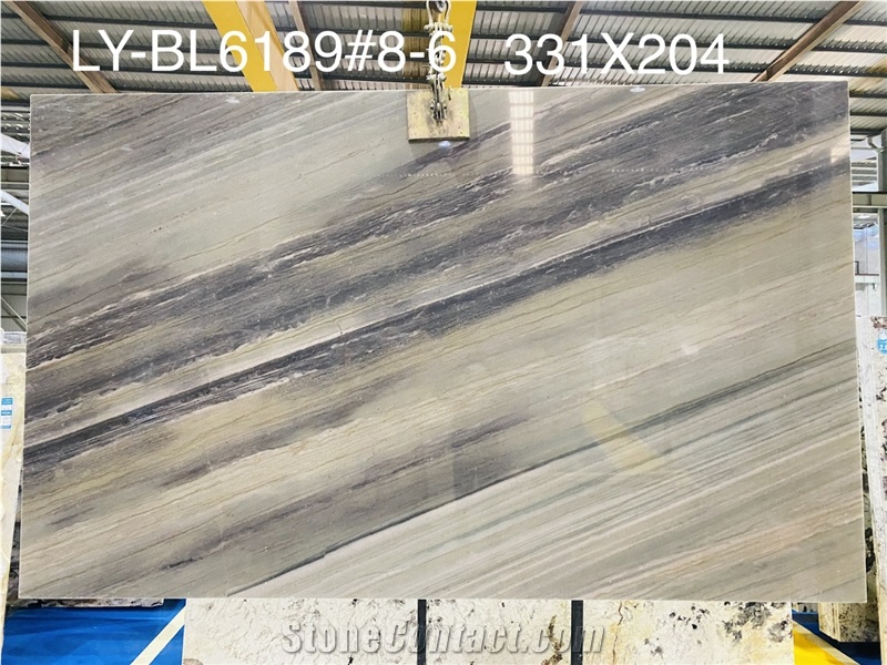 Polished Finish Blue Capri Quartzite Slabs