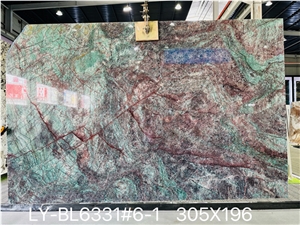 Polished Finish Blue Velvet Quartzite Slabs