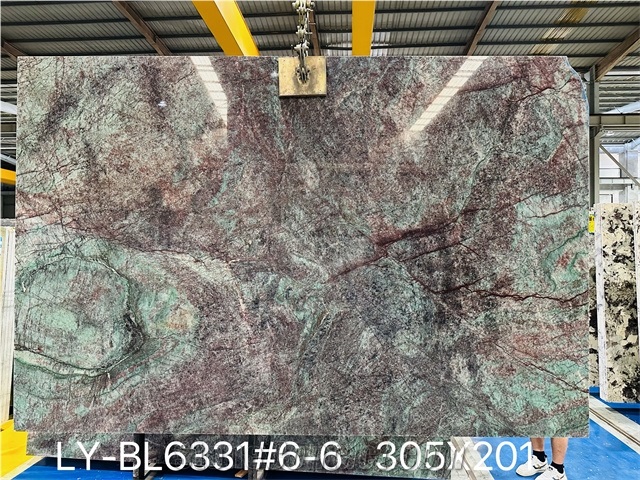 Polished Finish Blue Velvet Quartzite Slabs