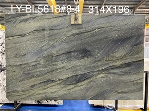 Polished Finish Rainforest Quartzite Slabs