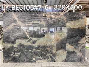 Polished Finish Spring Breeze Quartzite Slabs