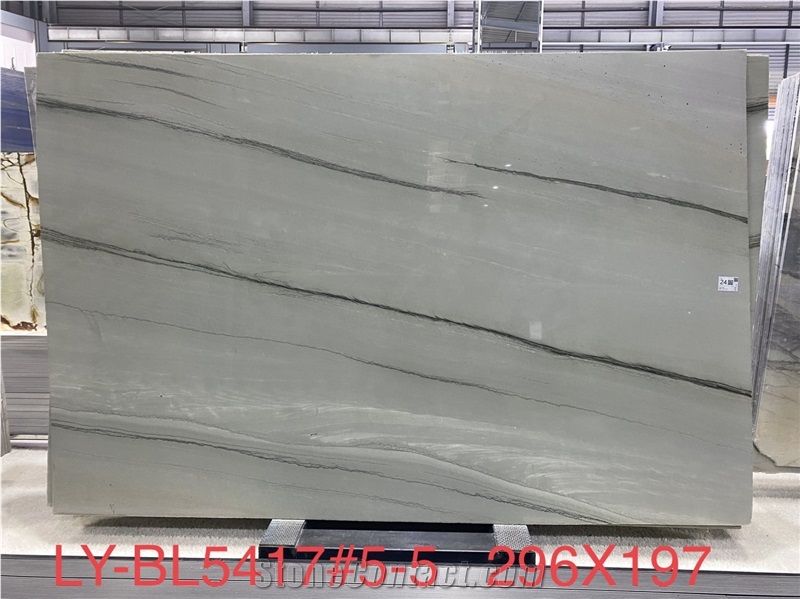 Polished Finished Silver Shadow Grey Quartzite Slabs