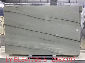 Polished Finished Silver Shadow Grey Quartzite Slabs