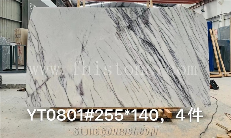 Milas Lilac Marble New York Marble Popular White Marble