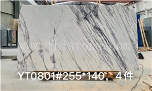 Milas Lilac Marble New York Marble Popular White Marble