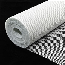 Agglomerated Marble Stone Back Fiberglass Mesh