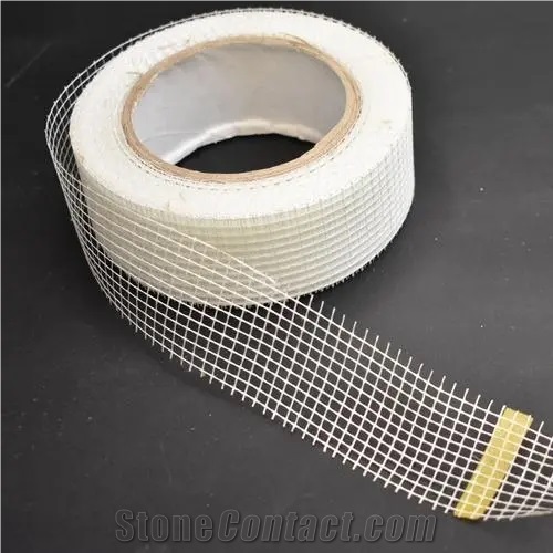 Agglomerated Marble Stone Slab Back Fiberglass Mesh