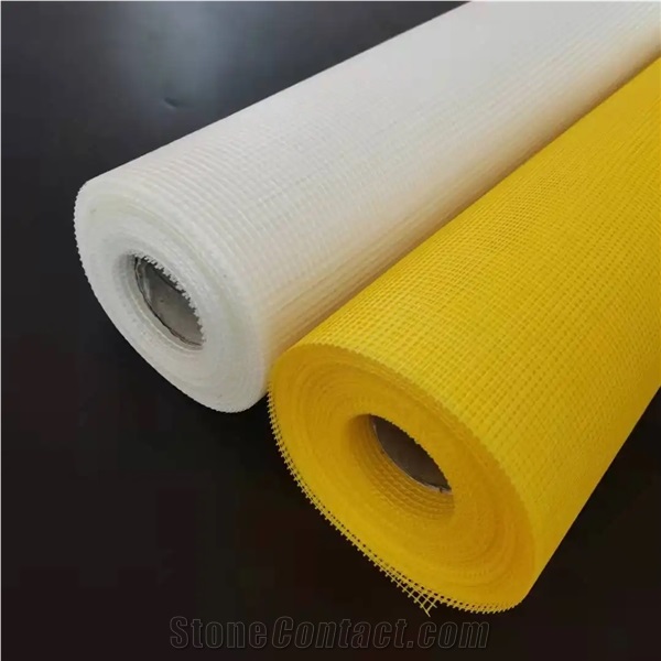 Agglomerated Marble Stone Slab Back Fiberglass Mesh