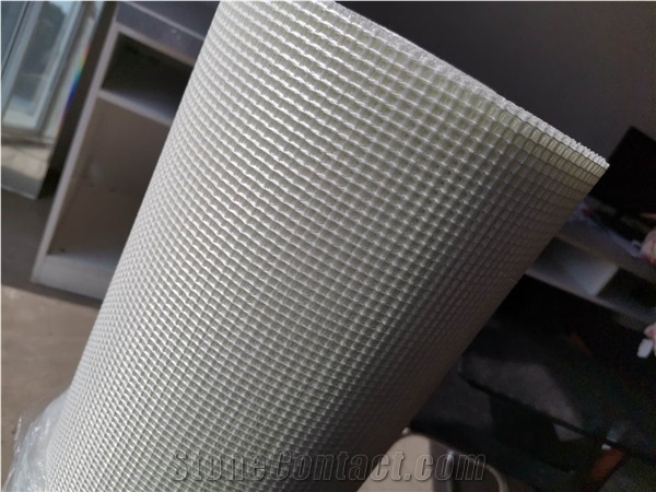Engineered Stone Back Fiberglass Mesh For Slabs