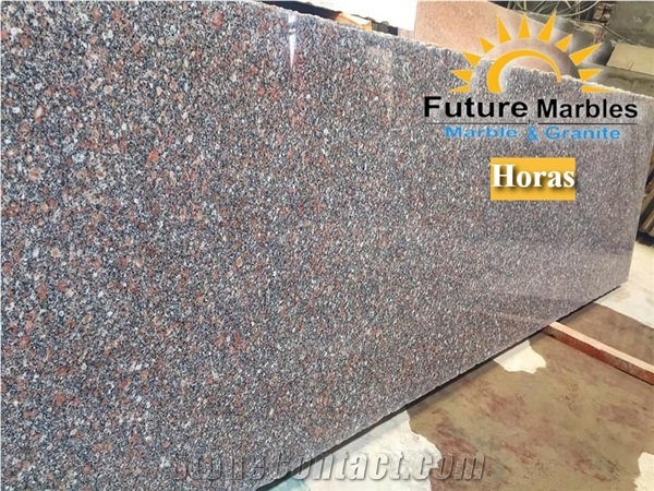 Red Horas Granite Slabs- Egyptian Granite