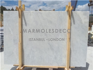 Mugla White Marble Slabs, Tiles