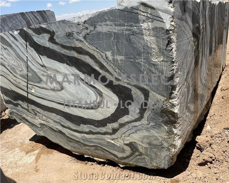 Silver Stream Marble Tiles, Marble Slabs