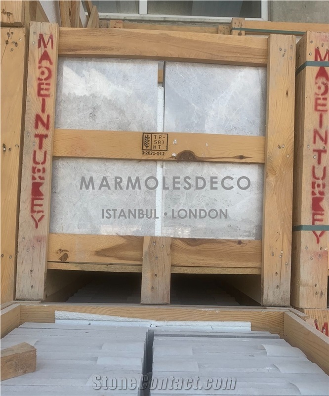 Tundra Grey Marble Slabs