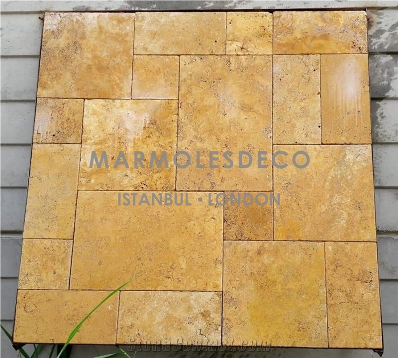 Yellow Travertine