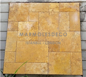 Yellow Travertine