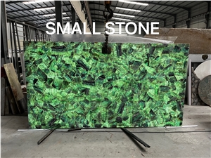 Backlit Agate Gemstone Slabs, Semiprecious Stone Panels
