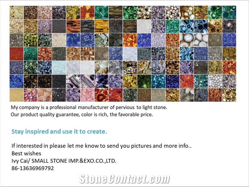 Backlit Black Agate Wall Background, Gemstone Tile