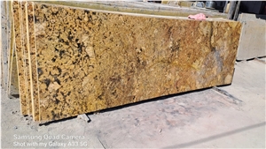 Alaska Gold Granite Slabs