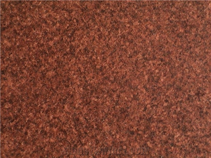 Bruno Red Granite Slabs