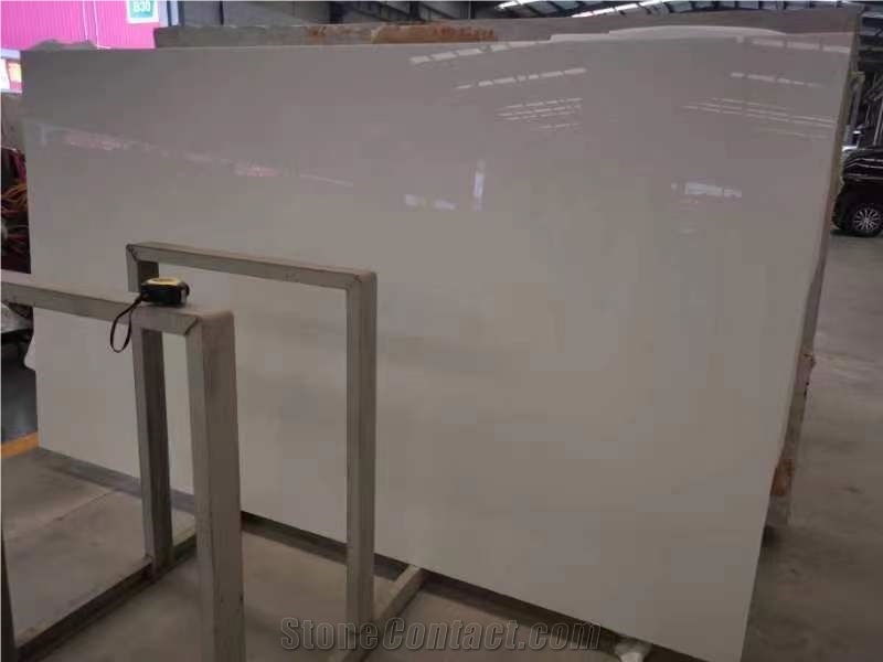 Pure White Nano Stone Slabs, Nano Crystallized Glass Stone