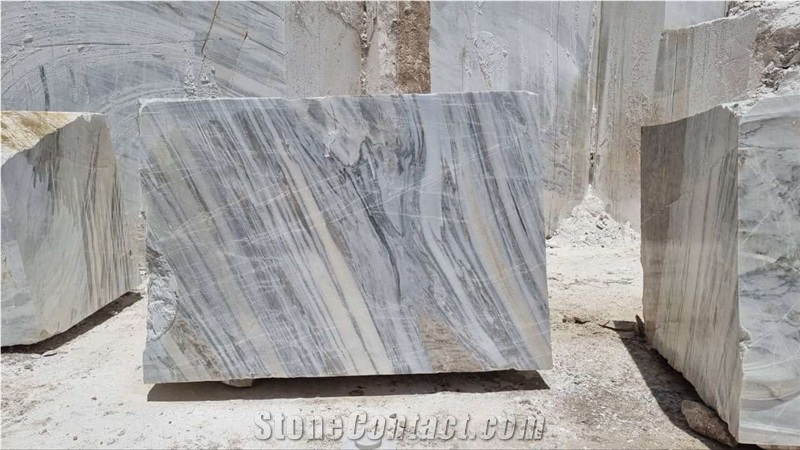 Persian Tornado White Dolomite Blocks