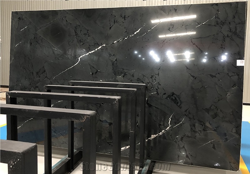 Polished Finish Negresco Quartzite Slab 2Cm Thickness