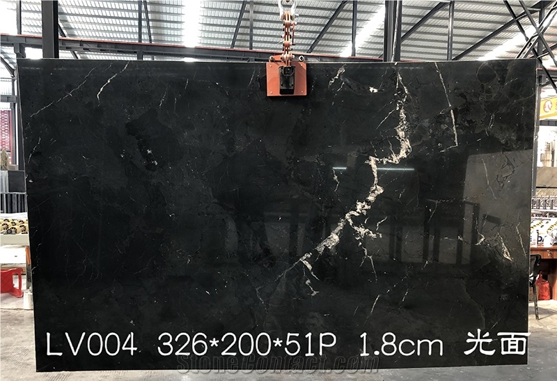 Polished Finish Negresco Quartzite Slab 2Cm Thickness