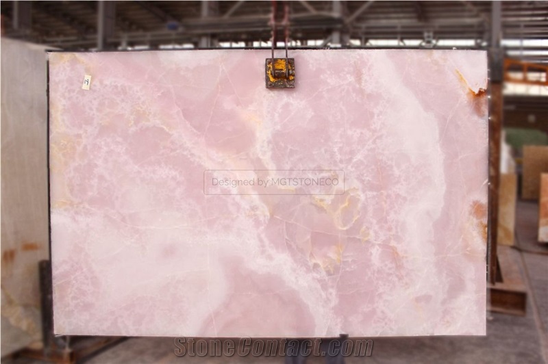 Persian Pink Onyx Slabs