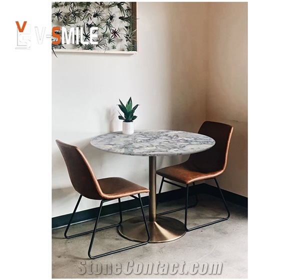 Grey Marble Slab For Table Top