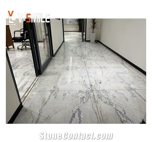 Grey Marble Slab For Table Top