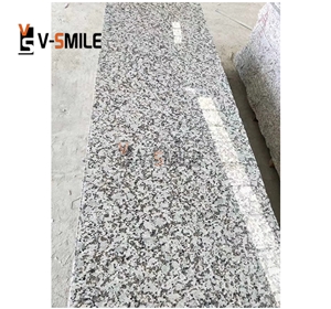 Natural Sea Wave Grey Granite Slabs Spray White Slab