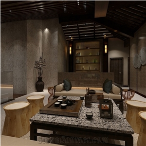 Optimustone Black Reconstituted Stone,Regenereted Stone Slab