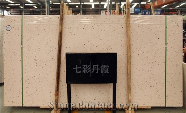 Optimustone Rosa Pink Precast Terrazzo Slabs,Rosa Floor Tile